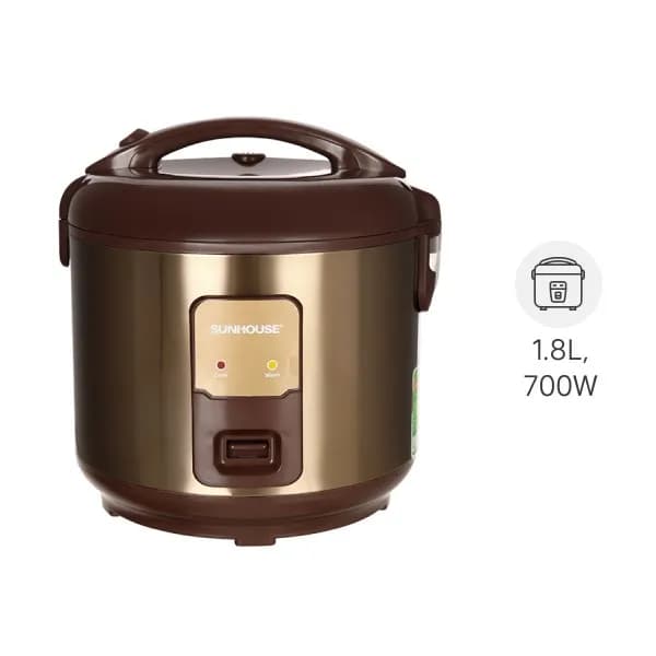 So sánh giá Nồi cơm nắp gài Sunhouse 1.8 lít SHD8600DMX rẻ nhất? - Ảnh 15