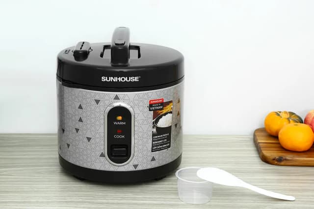 So sánh giá Nồi cơm nắp gài Sunhouse 1.8 lít SHD8600DMX rẻ nhất? - Ảnh 4