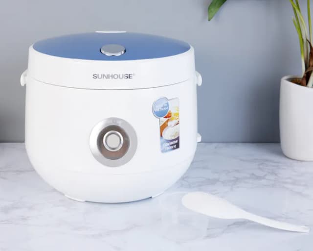 So sánh giá Nồi cơm nắp gài Sunhouse 1.8 lít SHD8600DMX rẻ nhất? - Ảnh 5