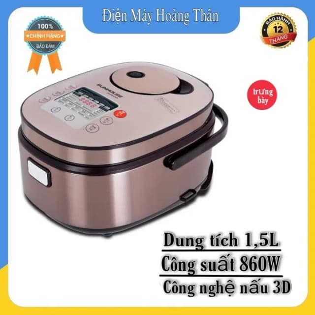 So sánh giá Nồi cơm điện tử Sunhouse Mama 1.5 lít SHD8915 rẻ nhất? - Ảnh 19