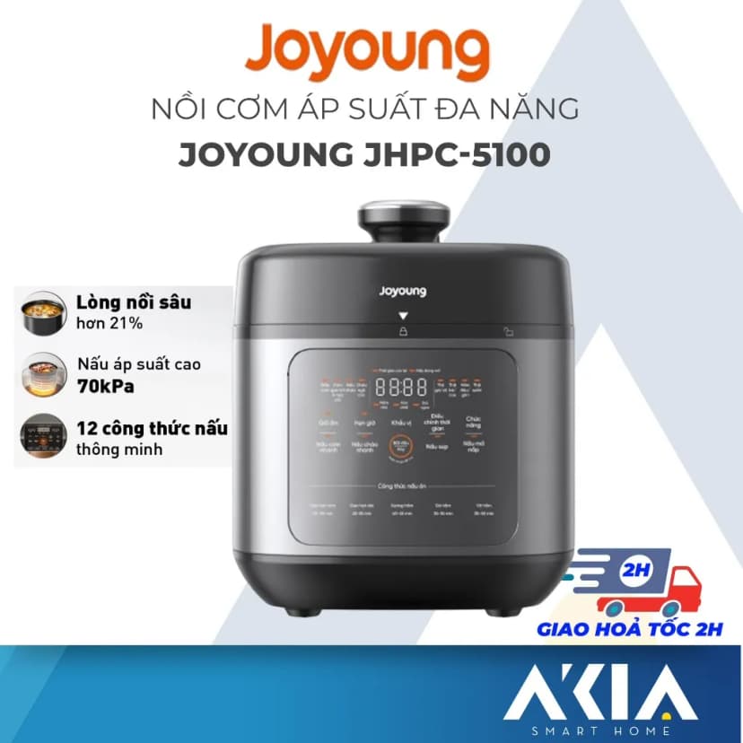 Nồi cơm điện tử áp suất Joyoung 5 lít JHPC-5100 - Giá rẻ nhất hôm nay - Ảnh 11