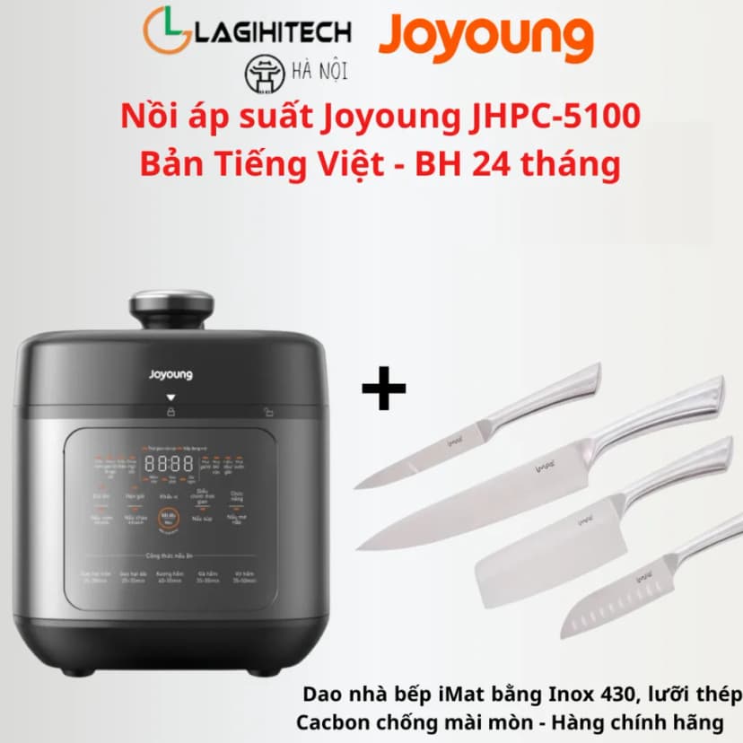 Nồi cơm điện tử áp suất Joyoung 5 lít JHPC-5100 - Giá rẻ nhất hôm nay - Ảnh 13