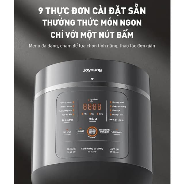 Top 1 so sánh giá Nồi cơm điện tử áp suất Joyoung 5 lít JHPC-5100 - Tìm sản phẩm giá rẻ nhất - Ảnh 3