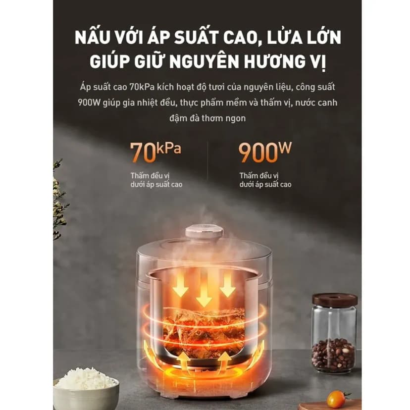 Nồi cơm điện tử áp suất Joyoung 5 lít JHPC-5100 - Giá rẻ nhất hôm nay - Ảnh 31
