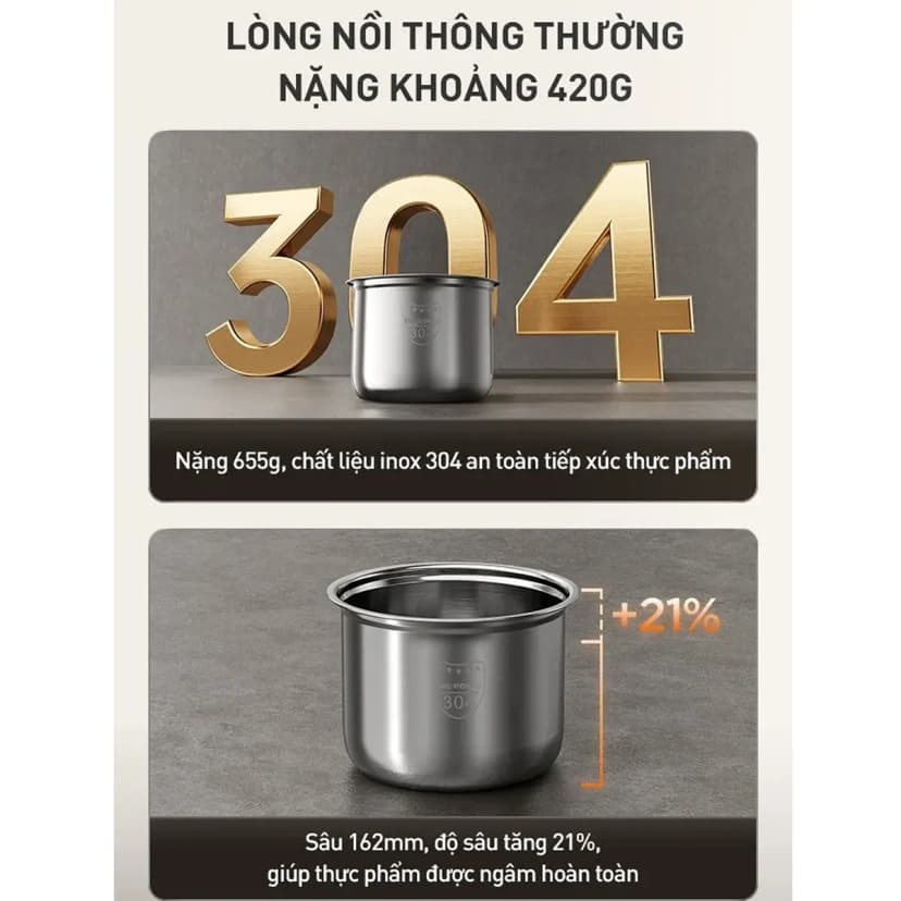 Nồi cơm điện tử áp suất Joyoung 5 lít JHPC-5100 - Giá rẻ nhất hôm nay - Ảnh 37