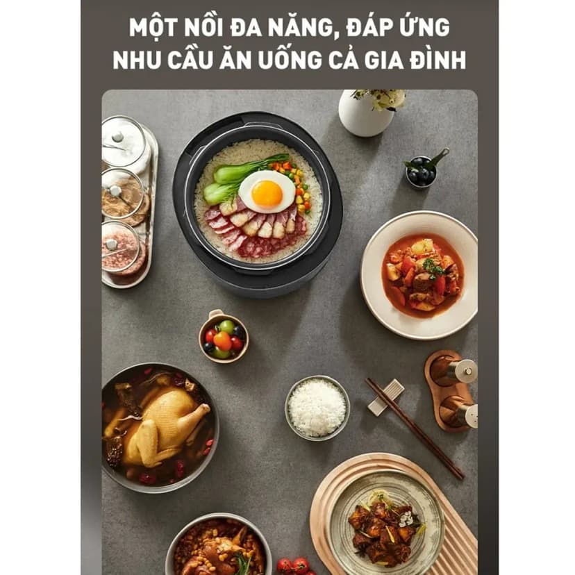 Nồi cơm điện tử áp suất Joyoung 5 lít JHPC-5100 - Giá rẻ nhất hôm nay - Ảnh 54