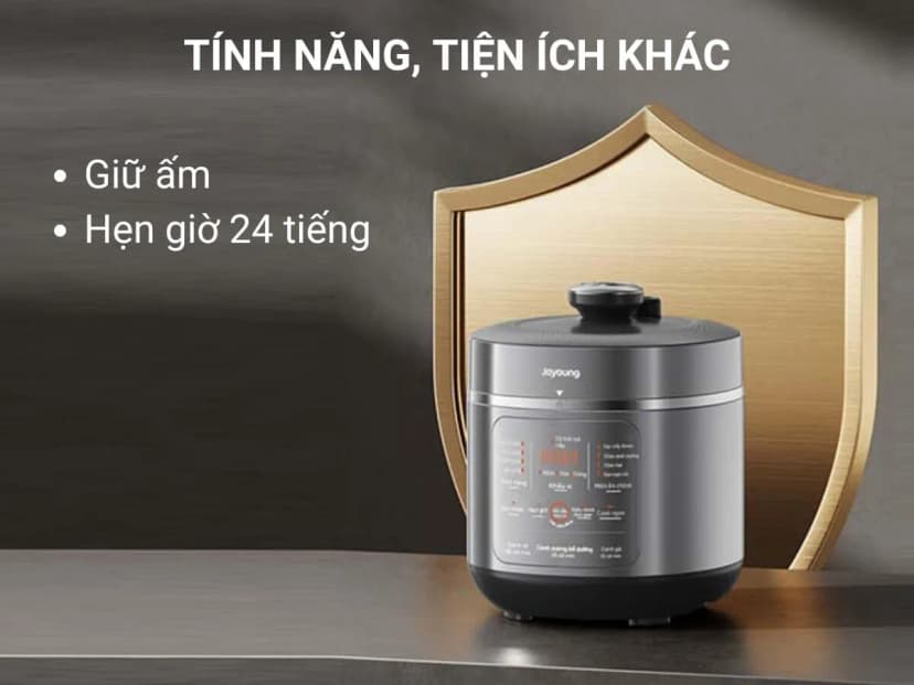 Nồi cơm điện tử áp suất Joyoung 5 lít JHPC-5100 - Giá rẻ nhất hôm nay - Ảnh 60