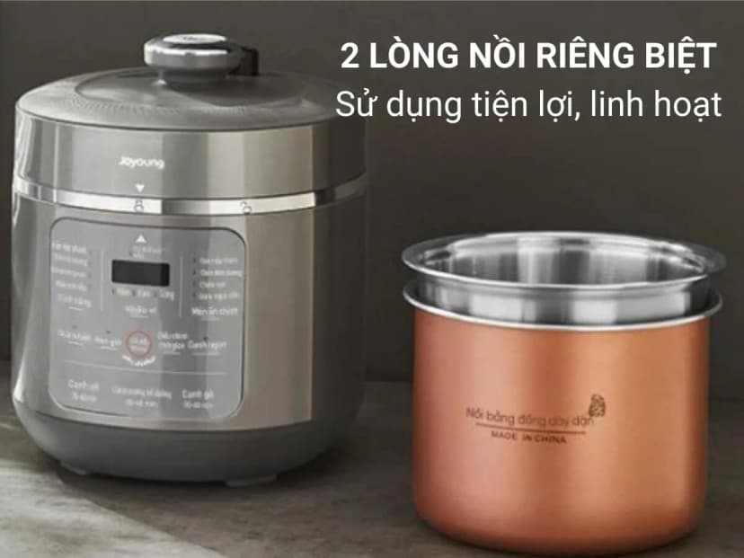 Nồi cơm điện tử áp suất Joyoung 5 lít JHPC-5100 - Giá rẻ nhất hôm nay - Ảnh 73