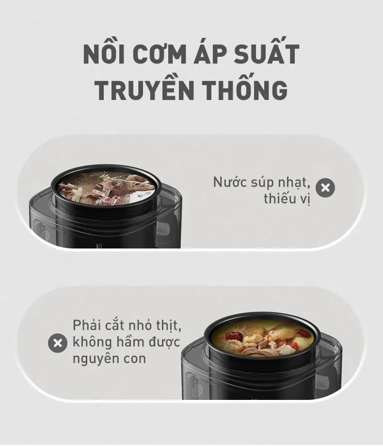 Nồi cơm điện tử áp suất Joyoung 5 lít JHPC-5100 - Giá rẻ nhất hôm nay - Ảnh 79