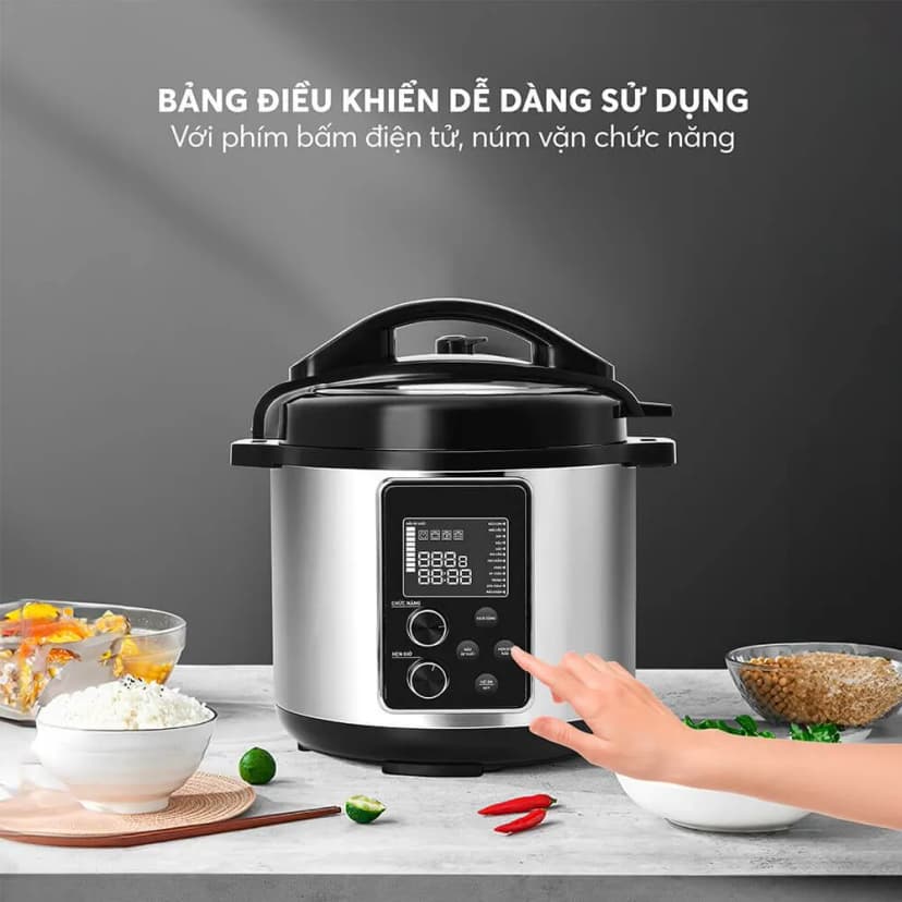Nồi cơm điện tử áp suất Joyoung 5 lít JHPC-5100 - Giá rẻ nhất hôm nay - Ảnh 95