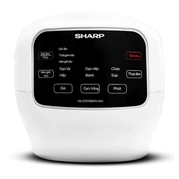 Nồi cơm điện tử áp suất Sharp 1.8 lít KS-TW181V-B - Giá rẻ nhất hôm nay - Ảnh 10