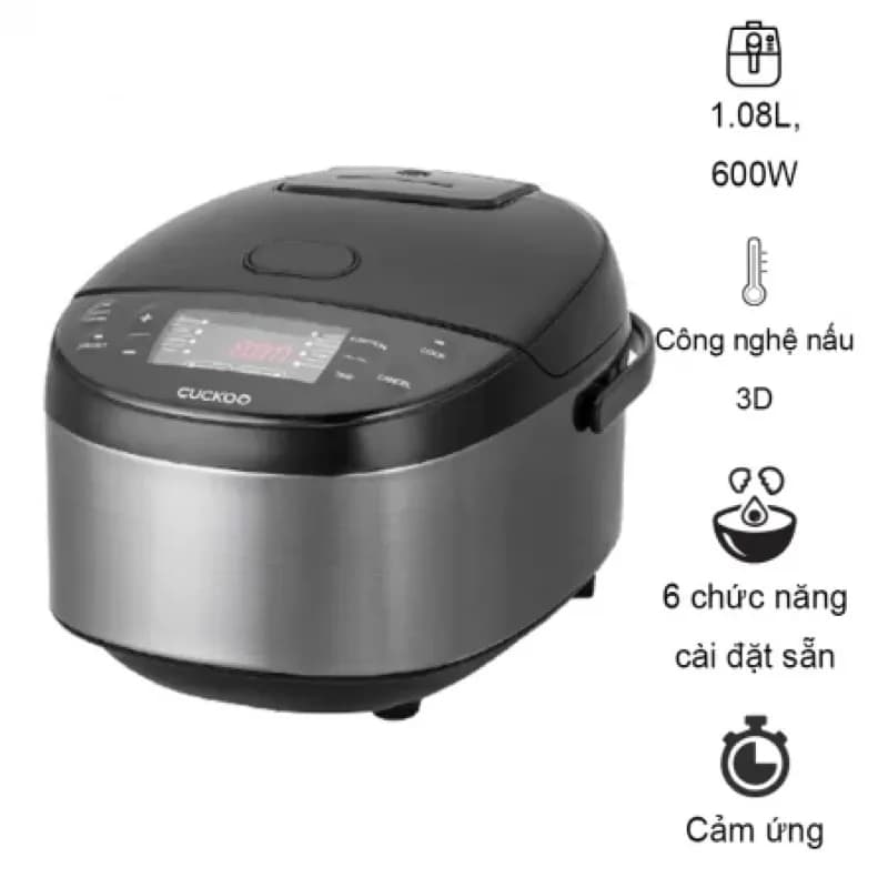 Nồi cơm điện tử Cuckoo 1.08 lít CR-0686FGP - Giá rẻ nhất hôm nay - Ảnh 1