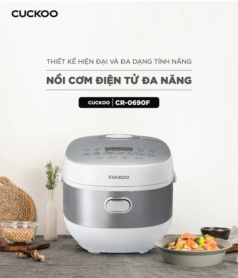 Nồi cơm điện tử Cuckoo 1.08 lít CR-0686FGP - Giá rẻ nhất hôm nay - Ảnh 12