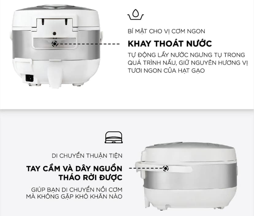 Nồi cơm điện tử Cuckoo 1.08 lít CR-0686FGP - Giá rẻ nhất hôm nay - Ảnh 16
