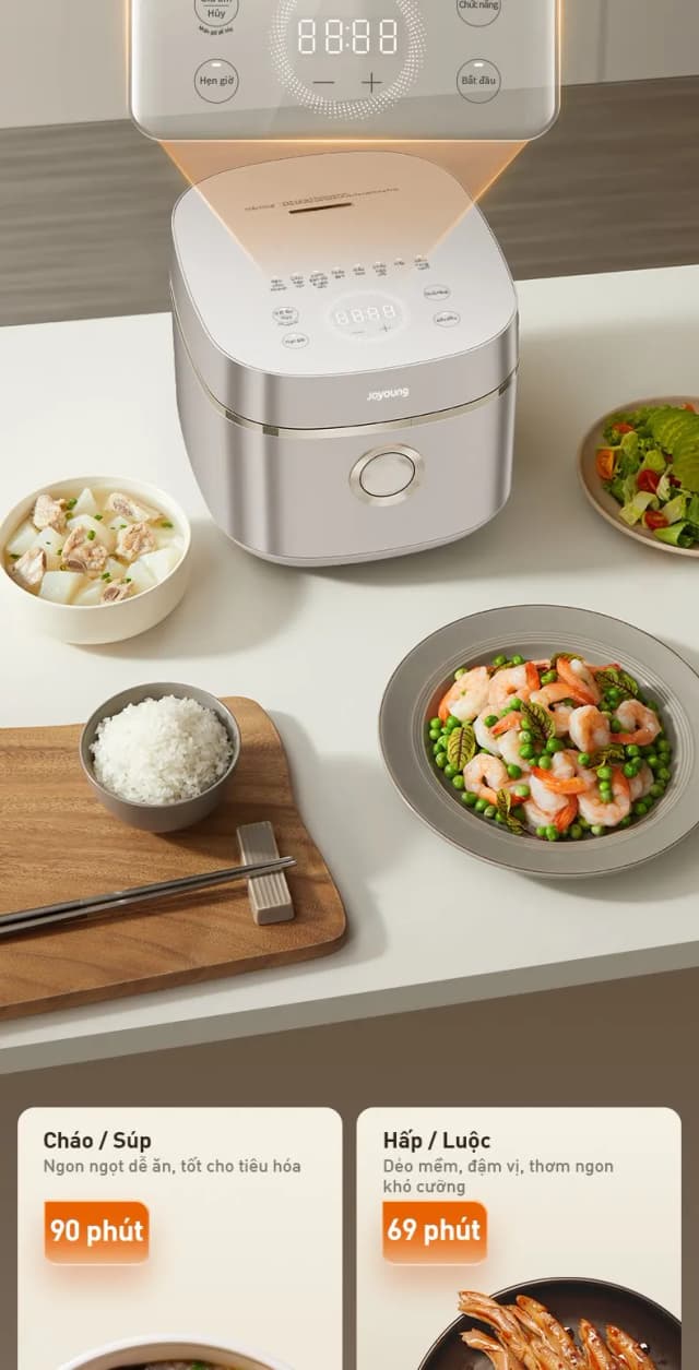 Top 1 so sánh giá Nồi cơm điện tử Joyoung 1.8 lít JNRC-502 - Tìm sản phẩm giá rẻ nhất - Ảnh 11