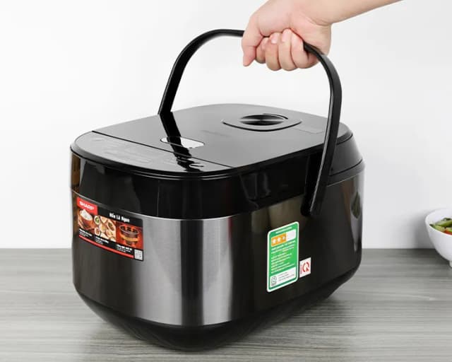 So sánh giá Nồi cơm điện tử Sharp 1.8 lít KS-COM194EV-BK rẻ nhất? - Ảnh 12