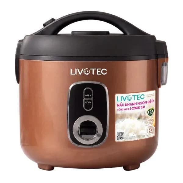 Nồi cơm nắp gài Livotec 1.8 lít LRC-5118B - Ảnh 3
