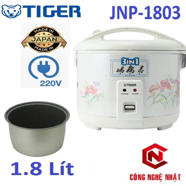 So sánh giá Nồi cơm nắp gài Tiger 1.8 lít JNP-1803 rẻ nhất? - Ảnh 16