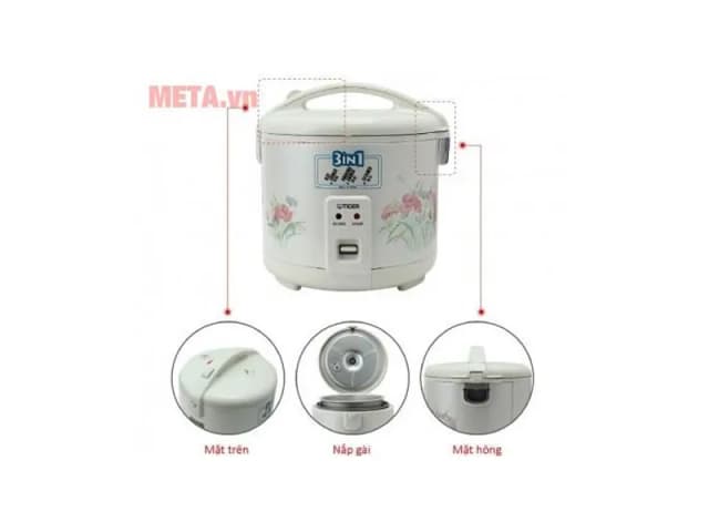 So sánh giá Nồi cơm nắp gài Tiger 1.8 lít JNP-1803 rẻ nhất? - Ảnh 19