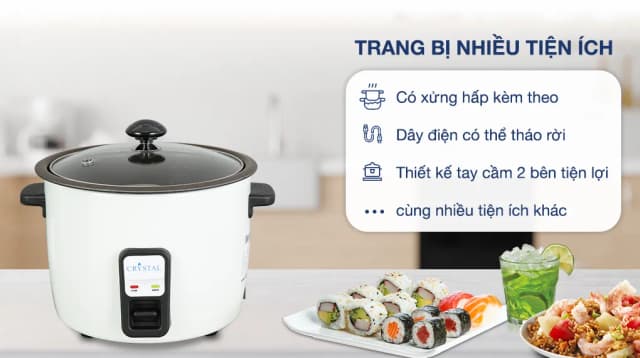 Top 1 so sánh giá Nồi cơm nắp rời Paveden 16 lít PRC-1635BR - Tìm sản phẩm giá rẻ nhất - Ảnh 17