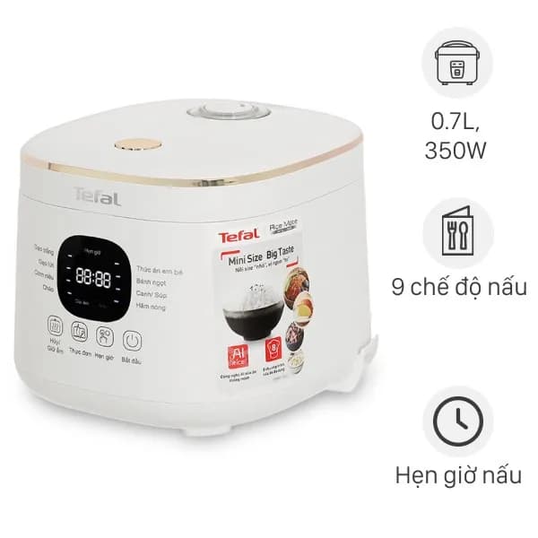 Nồi cơm nắp rời Tefal 1.8 lít RK1071Y0 - Giá rẻ nhất hôm nay - Ảnh 8