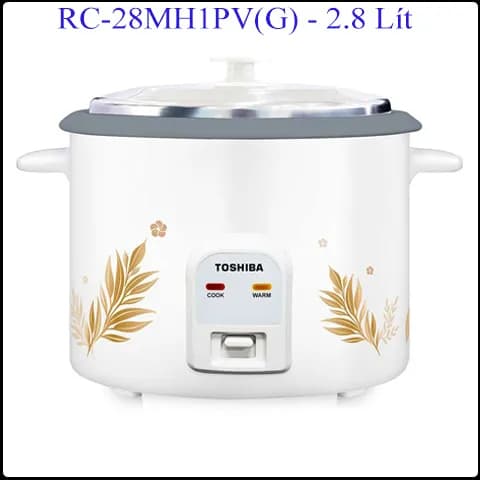 Top 1 so sánh giá Nồi cơm nắp rời Toshiba 2.8 lít RC-28MH1PV(G) - Tìm sản phẩm giá rẻ nhất - Ảnh 3