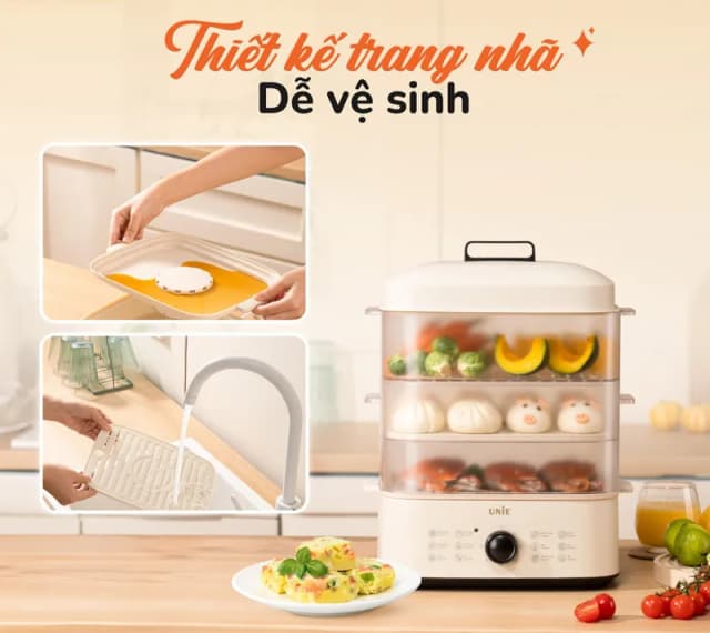 So sánh giá Nồi hấp đa năng Unie UE560 18 lít rẻ nhất? - Ảnh 6