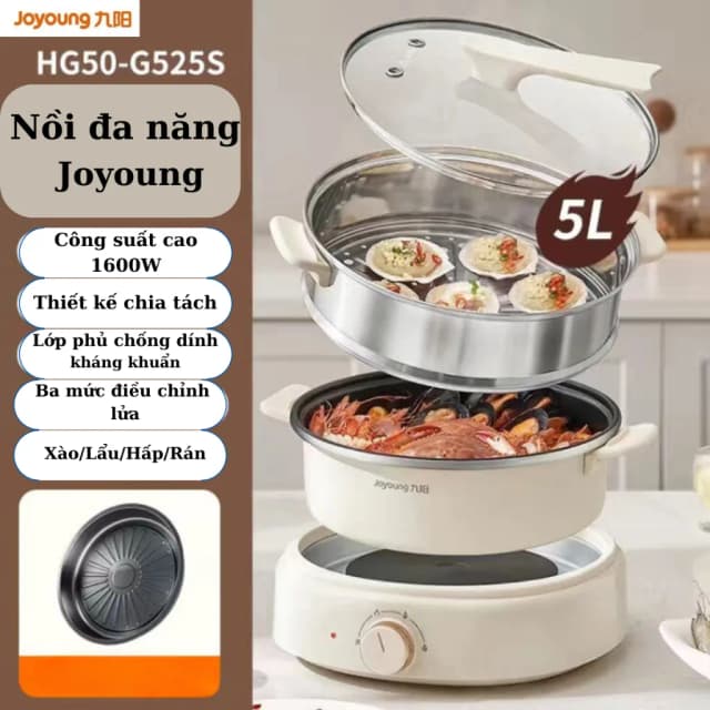 Top 1 so sánh giá Nồi lẩu đa năng Joyoung JHP-218 4 lít - Tìm sản phẩm giá rẻ nhất - Ảnh 19
