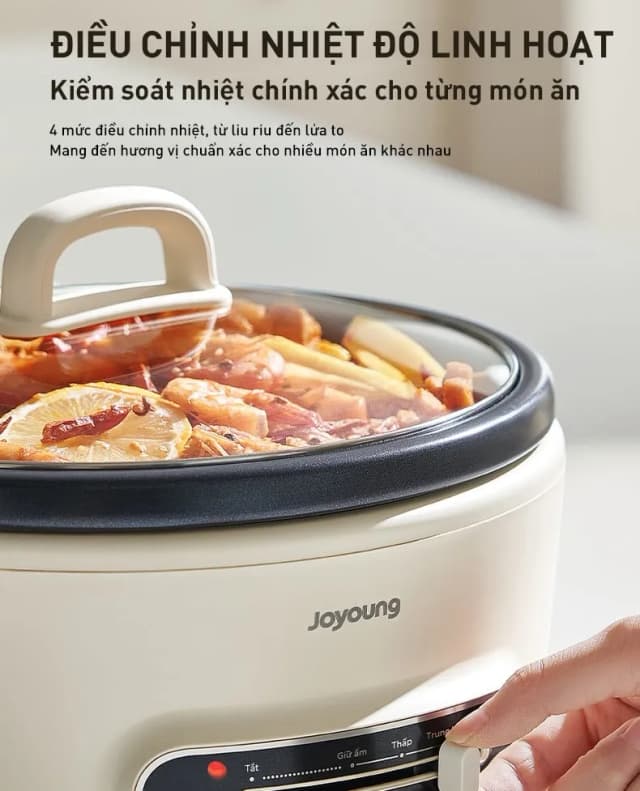 Top 1 so sánh giá Nồi lẩu đa năng Joyoung JHP-218 4 lít - Tìm sản phẩm giá rẻ nhất - Ảnh 3