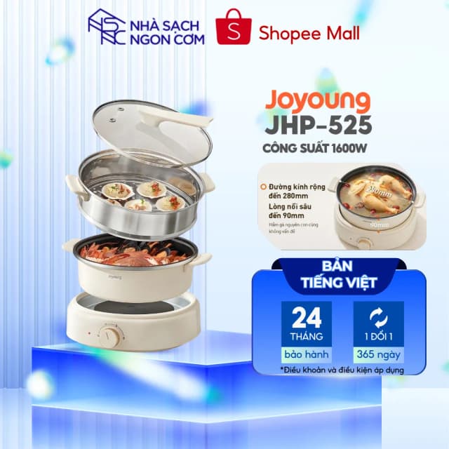 Top 1 so sánh giá Nồi lẩu đa năng Joyoung JHP-218 4 lít - Tìm sản phẩm giá rẻ nhất - Ảnh 26