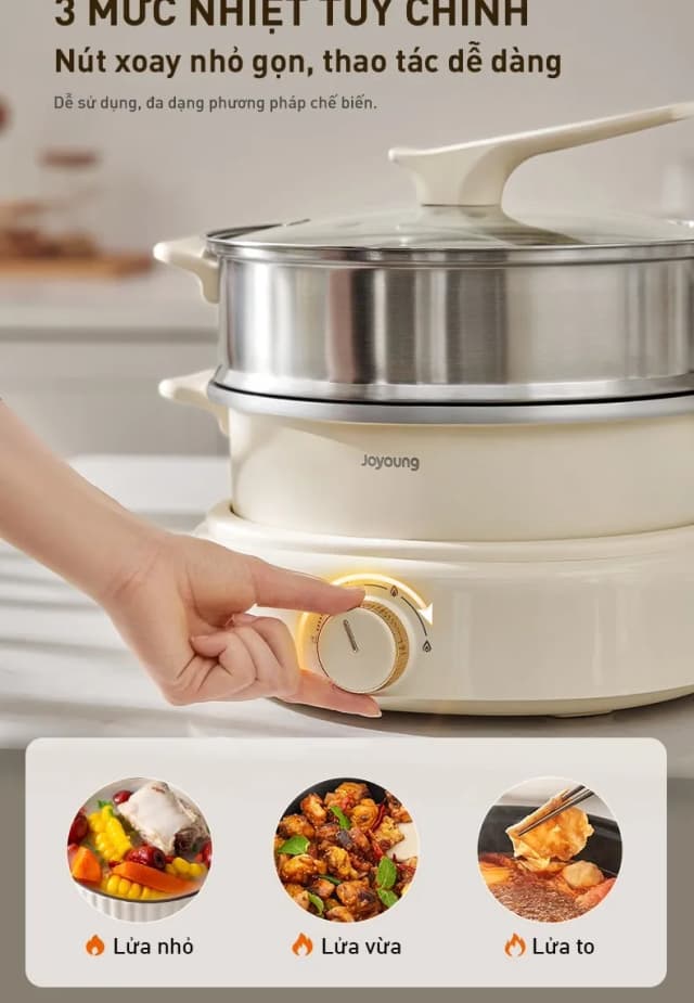 Top 1 so sánh giá Nồi lẩu đa năng Joyoung JHP-218 4 lít - Tìm sản phẩm giá rẻ nhất - Ảnh 40