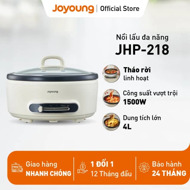 Top 1 so sánh giá Nồi lẩu đa năng Joyoung JHP-218 4 lít - Tìm sản phẩm giá rẻ nhất - Ảnh 6