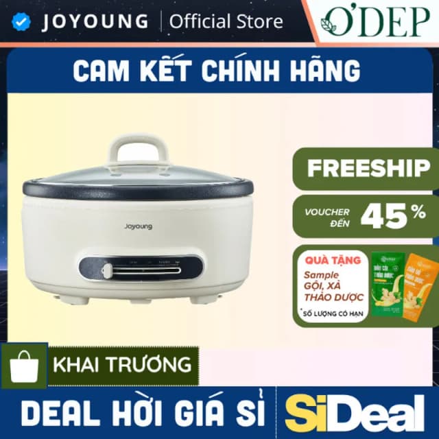 Top 1 so sánh giá Nồi lẩu đa năng Joyoung JHP-218 4 lít - Tìm sản phẩm giá rẻ nhất - Ảnh 10