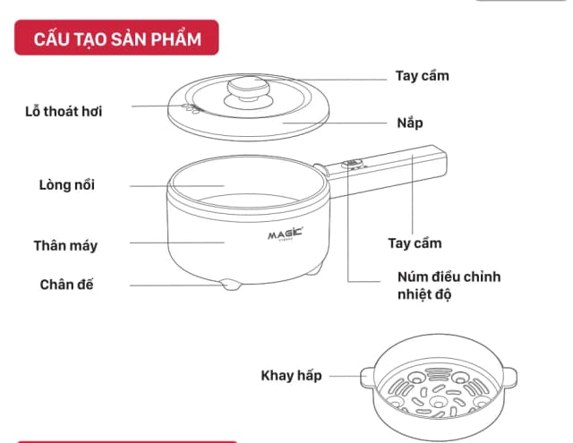 So sánh giá Nồi lẩu điện đa năng Magic A-043 1.6 lít rẻ nhất? - Ảnh 13