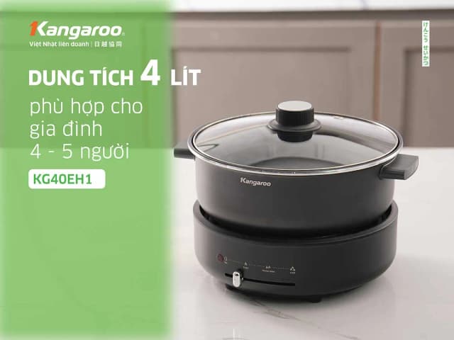 So sánh giá Nồi lẩu điện Kangaroo KG40EH2 4 lít rẻ nhất? - Ảnh 12