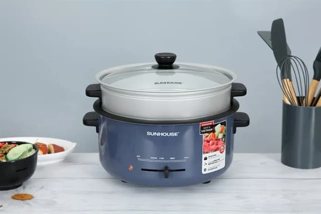 So sánh giá Nồi lẩu điện Sunhouse SHD4524 3.5 lít rẻ nhất? - Ảnh 4