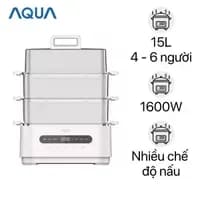 So sánh giá Nồi lẩu hấp đa năng AQUA ASMC-ES101(W) 15 lít rẻ nhất? - Ảnh 8