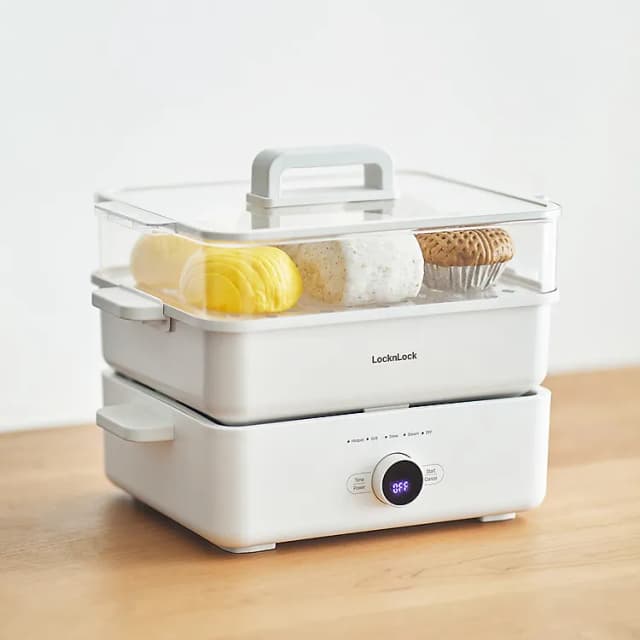 So sánh giá Nồi lẩu hấp đa năng Lock&Lock EJP124IVY 3 lít rẻ nhất? - Ảnh 4