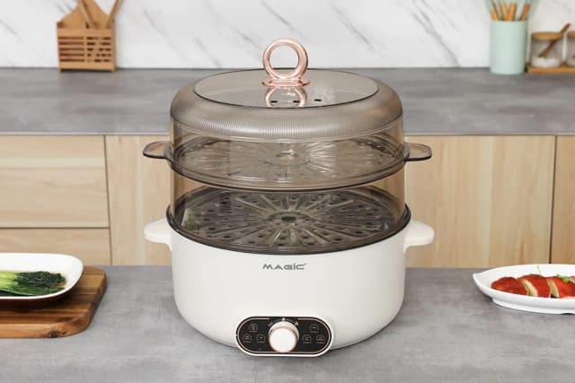 So sánh giá Nồi lẩu hấp đa năng Magic A-092 5 lít rẻ nhất? - Ảnh 2