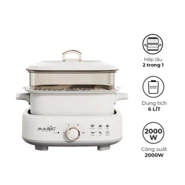 So sánh giá Nồi lẩu hấp đa năng Magic A-092 5 lít rẻ nhất? - Ảnh 15