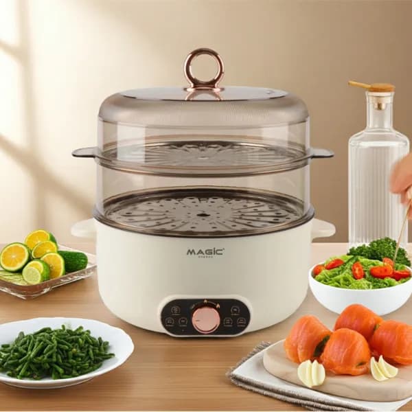 So sánh giá Nồi lẩu hấp đa năng Magic A-092 5 lít rẻ nhất? - Ảnh 5