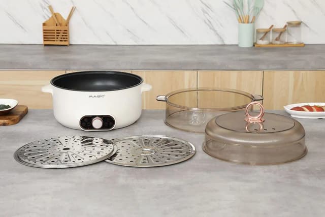 So sánh giá Nồi lẩu hấp đa năng Magic A-092 5 lít rẻ nhất? - Ảnh 7
