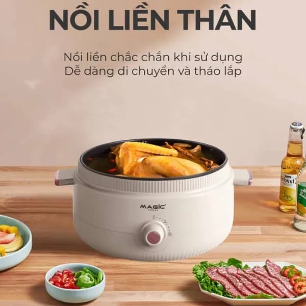 So sánh giá Nồi lẩu hấp đa năng Magic A-092 5 lít rẻ nhất? - Ảnh 8