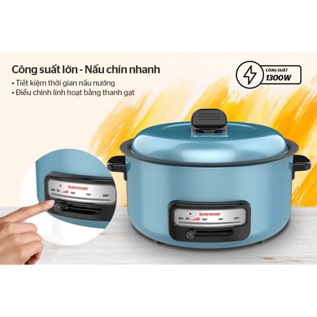 Top 1 so sánh giá Nồi lẩu điện Sunhouse SHD4527 3.5 lít - Tìm sản phẩm giá rẻ nhất - Ảnh 15