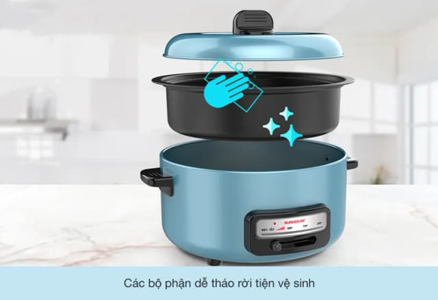 Top 1 so sánh giá Nồi lẩu điện Sunhouse SHD4527 3.5 lít - Tìm sản phẩm giá rẻ nhất - Ảnh 16