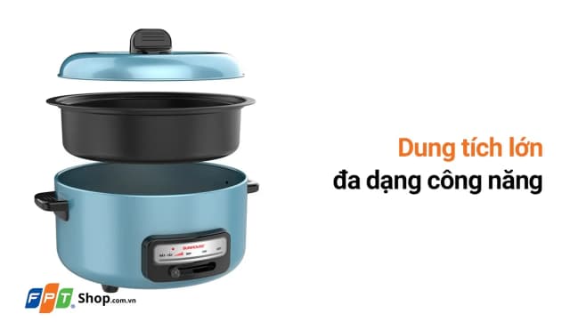 Top 1 so sánh giá Nồi lẩu điện Sunhouse SHD4527 3.5 lít - Tìm sản phẩm giá rẻ nhất - Ảnh 23