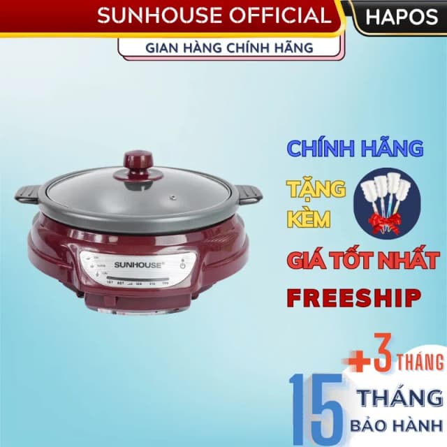 Top 1 so sánh giá Nồi lẩu điện Sunhouse SHD4527 3.5 lít - Tìm sản phẩm giá rẻ nhất - Ảnh 52
