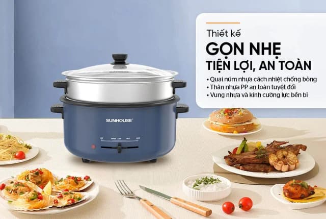 Top 1 so sánh giá Nồi lẩu điện Sunhouse SHD4527 3.5 lít - Tìm sản phẩm giá rẻ nhất - Ảnh 57
