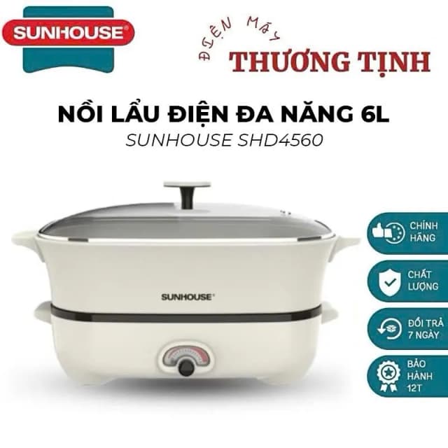 Top 1 so sánh giá Nồi lẩu điện Sunhouse SHD4527 3.5 lít - Tìm sản phẩm giá rẻ nhất - Ảnh 91