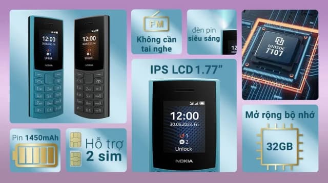 Điện thoại Nokia 105 4G Pro - 20